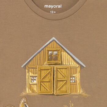 Бебешка блуза Mayoral за момче апликация