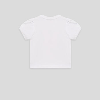 Бебешка тениска GB BABY MONOCHROME за момиче с щампа