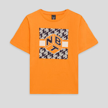 Детска тениска NBT MONOGRAM за момче с щампа