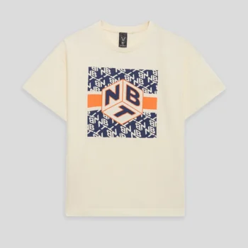 Детска тениска NBT MONOGRAM за момче с щампа