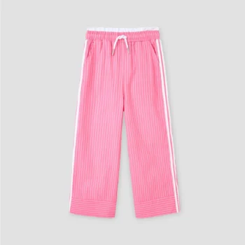 Детски панталон Tyess PINK VARSITY за момиче