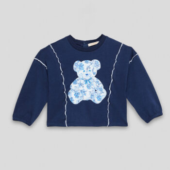 Бебешка блуза GB BABY FLORAL TEDDY с апликация мече